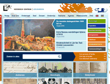 Tablet Screenshot of historischcentrumleeuwarden.nl